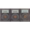 Image 1 : 1953 1¢ NSF(2) & 1954 PCGS MS65.  Lot of 3 coins.