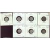 Image 1 : 1886 5¢, 1889 both VG, 1901, 1902, 1903, 1905 & 1917 VF to VF+.  Nice lot of 7 coins.