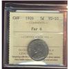 Image 1 : 1926 5¢ Far ICCS VG10.