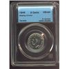 Image 1 : 1945 5¢ CCCS MS64.  Missing Chrome.
