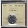 Image 1 : 1951 5¢ ICCS MS65.