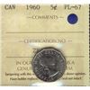 Image 1 : 1960 5¢ ICCS PL67.