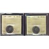 Image 1 : 1978 5¢ & 1982 ICCS MS65.  Lot of 2  coins.