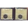Image 1 : 1978 5¢ & 1982 ICCS MS65.  Lot of 2  coins.