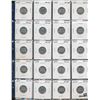 Image 1 : 1955 5¢ Partial Roll+;  includes 45 pieces all in 2x2's.  MS63 to MS65 for grades.  Should be viewed