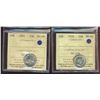 Image 1 : 1959 10¢ & 1961 ICCS MS66.  Lot of 2 coins.