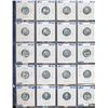 Image 1 : 1967 10¢ Roll+;  includes 38 pieces all in 2x2's.  MS63 to MS65 for grades.    A nice lot that shoul