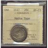 Image 1 : 1937 25¢ ICCS SP63 Matte.  Nicely toned.