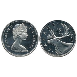 1970 25¢ ICCS PL66 Ultra Heavy Cameo.