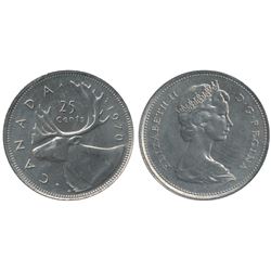 1970 25¢ ICCS MS66.