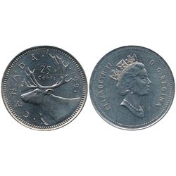 1991 25¢ ICCS MS66.