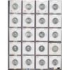 Image 1 : 1963 25¢ BU Partial Roll Lot;  includes 36 pieces all in 2x2's MS63 to MS65.   Also includes one PL 