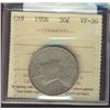 Image 1 : 1906 50¢ ICCS VF20.