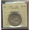 Image 1 : 1937 50¢ ICCS SP63 Matte.  Nicely toned.