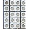 Image 1 : 1965 50¢ & 1966 BU Partial Roll Lot;  includes 1965(3) & 1966(18) pieces all in 2x2's full white MS6