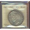 Image 1 : 1949 $1 ICCS MS65.