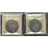 Image 1 : 1950 $1 SWL ICCS AU55.  Lot of 2 coins.