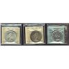 Image 1 : 1953 $1 NSF & 1966 MS64.  Lot of 3 coins ICCS with exception of 1953 CCCS.
