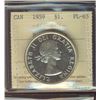 Image 1 : 1959 $1 ICCS PL65 Heavy Cameo.