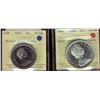 Image 1 : 1966 $1 & 1975 both PL66 Heavy Cameo.  Lot of 2 coins.