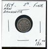 Image 1 : N.B. 1864 5¢ Fine for grade.