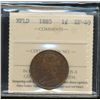 Image 1 : Nfld 1885 1¢ ICCS EF40. Key Date.