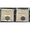 Image 1 : Nfld 1941c 1¢ MS63 Lustrous RB & 1942 MS63 Brown. Lot of 2 ICCS coins