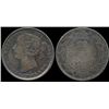 Image 1 : Nfld 1876H 20¢ F to VF for grade.