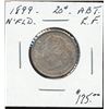 Image 1 : Nfld 1899 20¢ Abt EF.