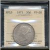 Image 1 : Nfld 1873 50¢ ICCS VF30. Light tone.