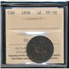 Image 1 : 1858 1¢ ICCS VF30.