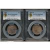 Image 1 : 1881H 1¢ MS62RB & 1884 MS62BN.  Lot of 2 coins both PCGS graded.