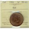 Image 1 : 1904 1¢ ICCS MS63 RD.