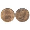 Image 1 : 1906 1¢ ICCS MS65RD.  Gem fields with strong lustre, 90% red.