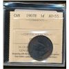 Image 1 : 1907H 1¢ ICCS AU55.