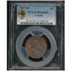 Image 1 : 1907H 1¢ PCGS MS62BN.