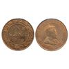 Image 1 : 1908 1¢ ICCS MS65RD.  Gem fields with strong lustre, 95% red.