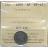 1889 5¢ ICCS EF45.