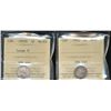 Image 1 : 1902 5¢ & 1902H ICCS MS65.  Lot of 2 coins.