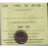 Image 1 : 1904 5¢ ICCS AU58.