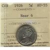 1926 5¢ Near 6 ICCS AU55.