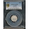 1870 10¢ Nar PCGS AU53.