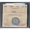 Image 1 : 1884 10¢ ICCS VF20.  Designated with mark.
