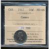 Image 1 : 1963 10¢ ICCS MS66 Cameo.  Deep and intense gold and greens.