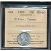 Image 1 : 1968 10¢ Silv ICCS MS66 Cameo.  Attractive full white issue.