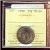 1938 25¢ ICCS MS64.  Strong gold tones.
