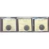 Image 1 : 1987 25¢, 1994 & 1995 ICCS MS65.