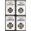 Image 1 : 2005P 25¢ Year of the Veteran, 2014 $2 Wait For Me Daddy(2) NGC MS66 & 2014 50¢ NGC MS68.  Lot of 4 