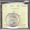 Image 1 : 1943 50¢ Far ICCS MS64.