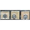 Image 1 : 1944 50¢ Fr, 1953 SD & 1982 SmBds T2 ICCS MS63.  Lot of 3 coins.